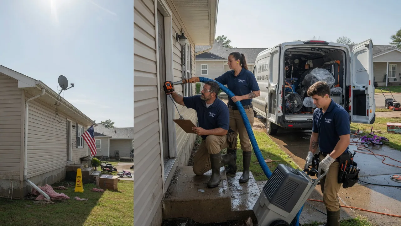 Ceiling Water Damage Restoration in Amberg, WI near me