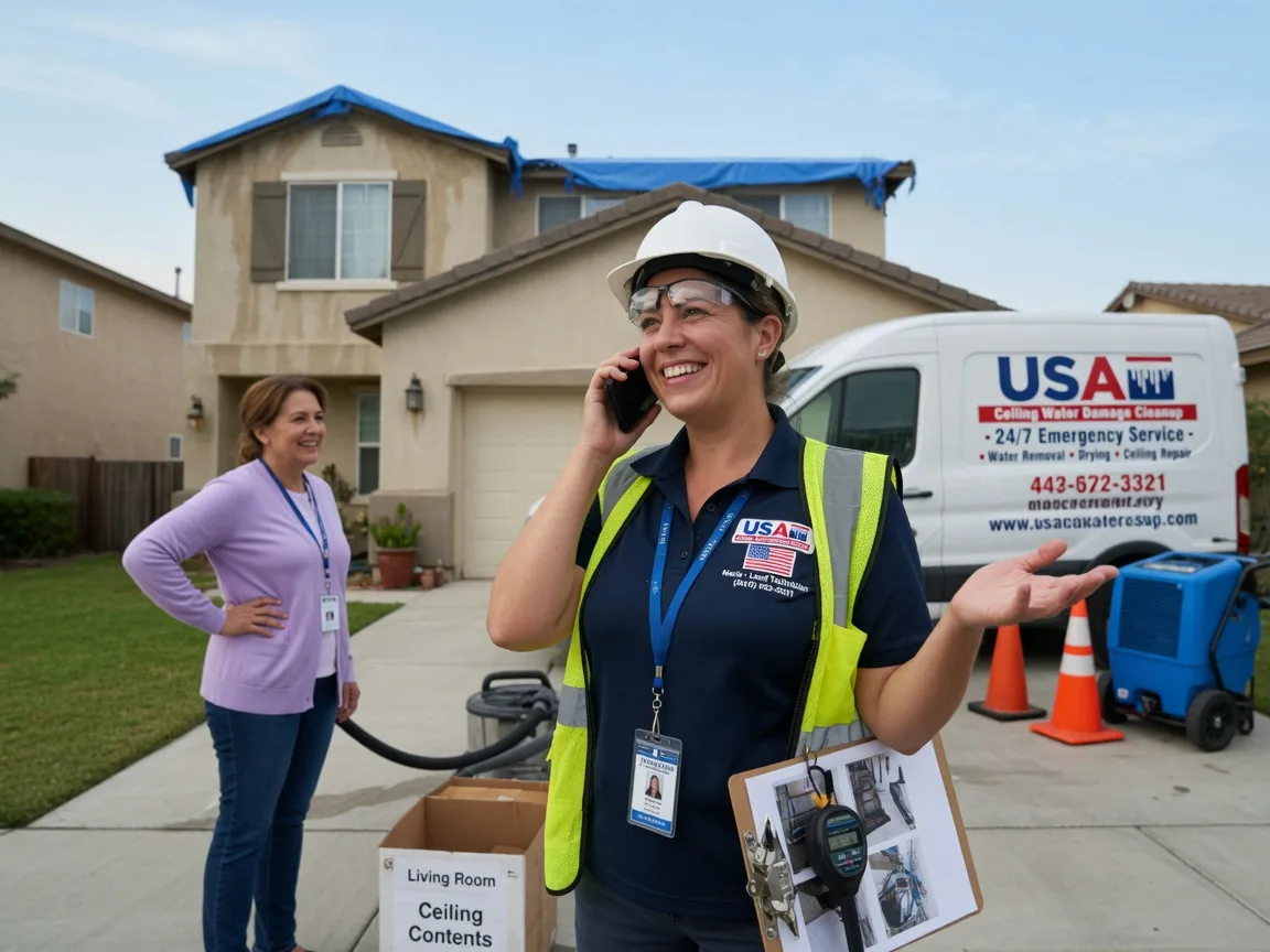 Ceiling Water Damage Restoration Amberg, WI FAQs